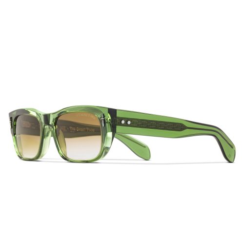 The Dagger Sunglasses Leaf Green Angled GFSN-002-54-04_02