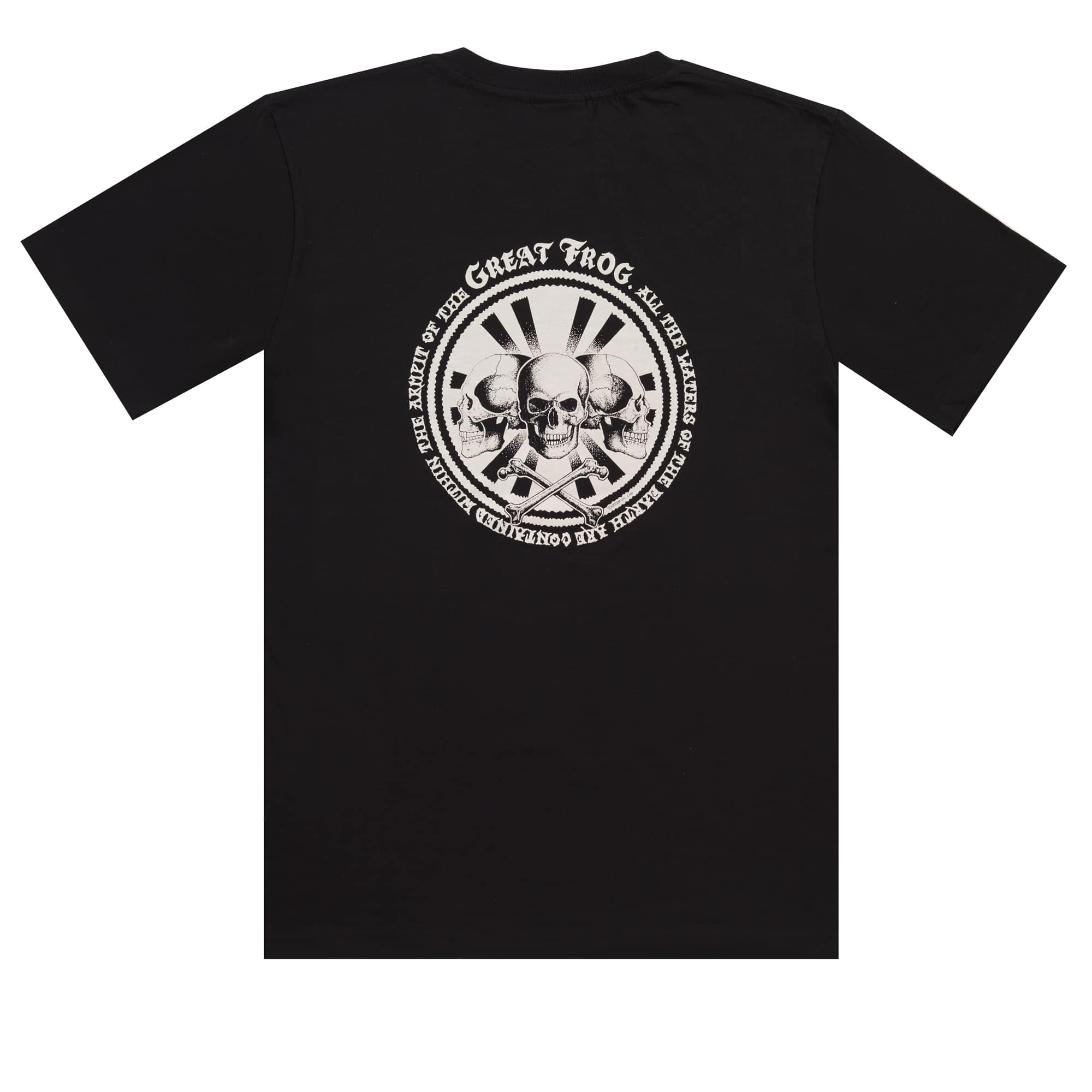 TGF Circle of Skulls T-Shirt (Black) – The Great Frog