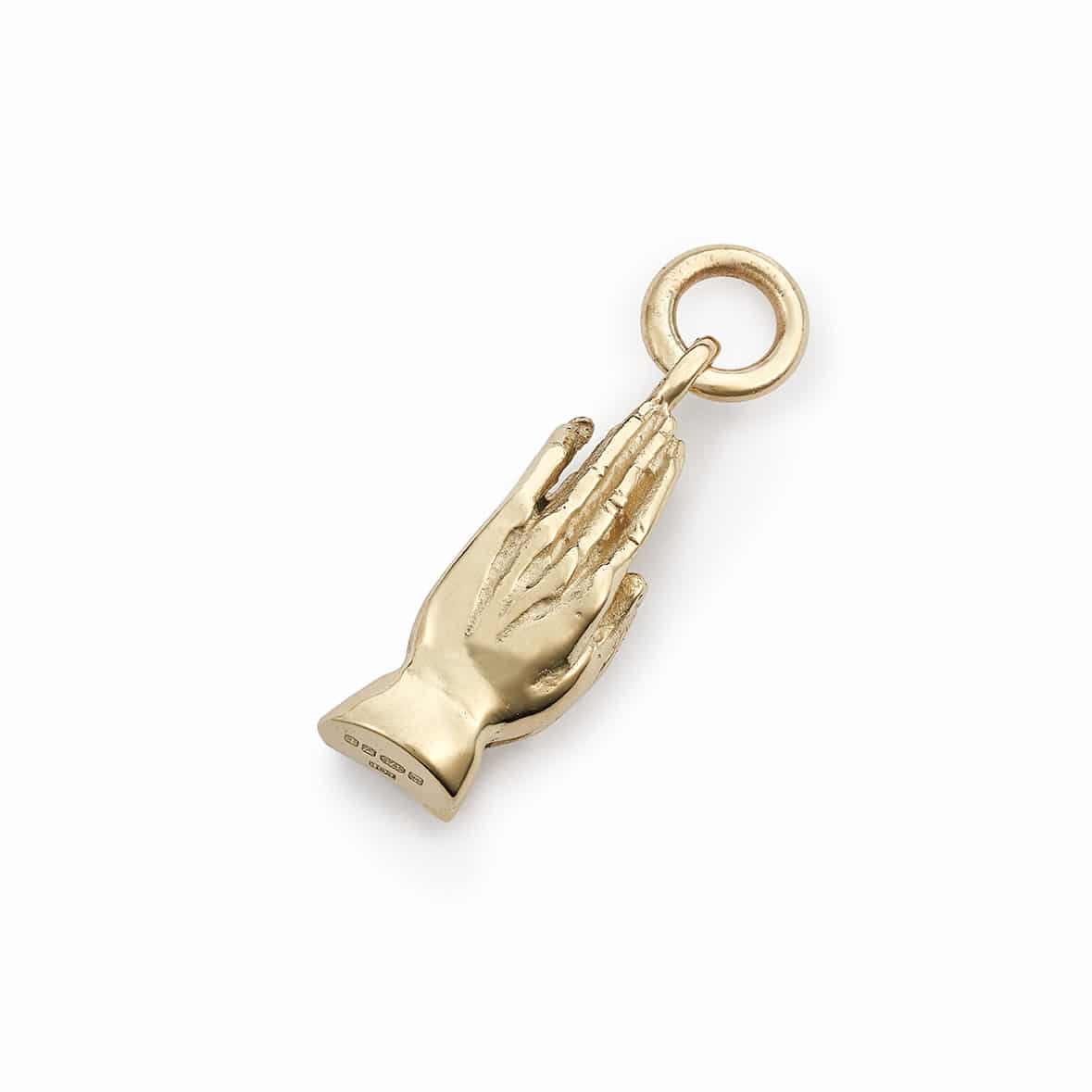 9ct Gold Praying Hands Pendant – The Great Frog