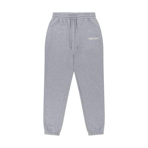 Track pants front grey