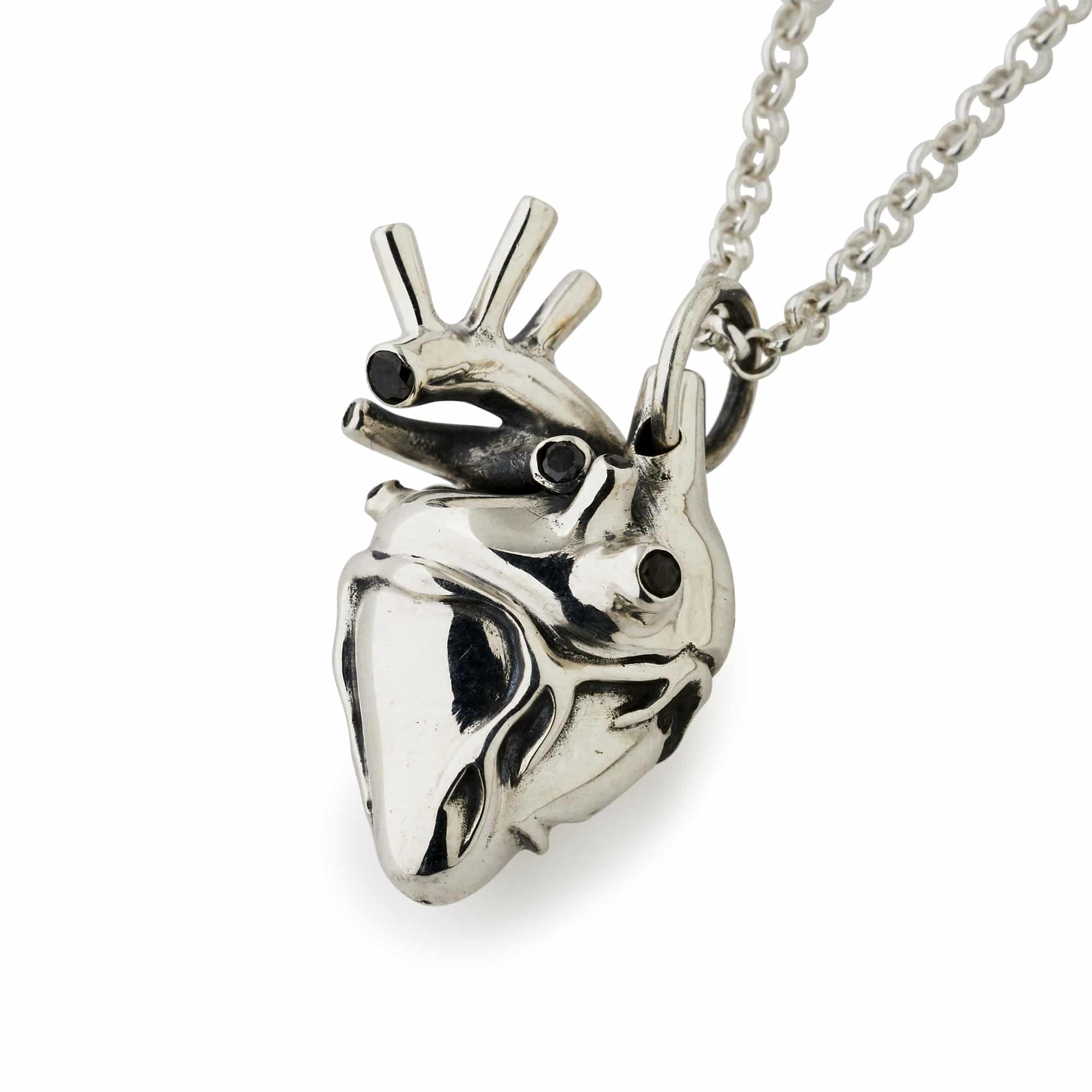 Anatomical Heart Necklace 