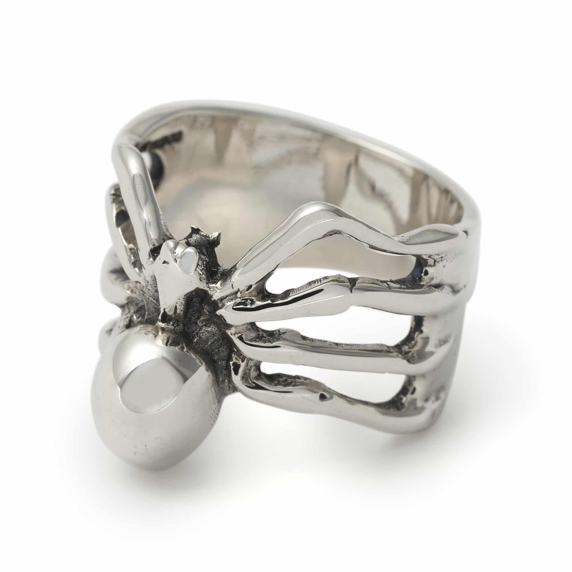 925 Sterling Silver Spider Ring Size N and M